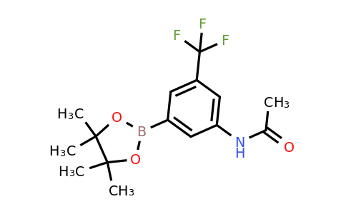 885044-50-8 | N-(3-(4,4,5,5-Tetramethyl-1,3,2-dioxaborolan-2-yl)-5-(trifluoromethyl)phenyl)acetamide