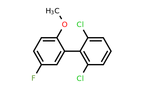 885517-77-1 | 2,6-Dichloro-5'-fluoro-2'-methoxy-biphenyl