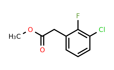 885681-45-8 | Methyl 2-(3-chloro-2-fluorophenyl)acetate