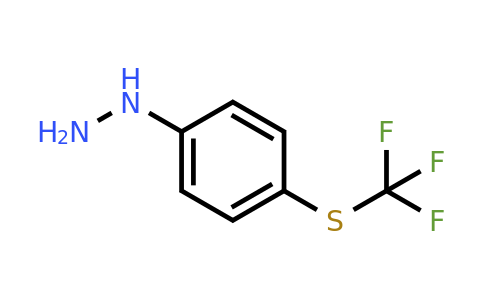 88575-32-0 | (4-(Trifluoromethylthio)phenyl)hydrazine