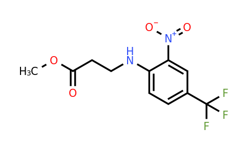 885949-93-9 | Methyl 3-((2-nitro-4-(trifluoromethyl)phenyl)amino)propanoate