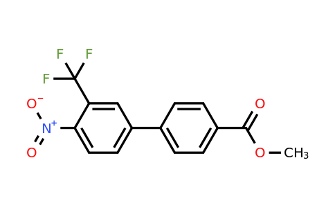 886361-47-3 | Methyl 4'-nitro-3'-(trifluoromethyl)-[1,1'-biphenyl]-4-carboxylate