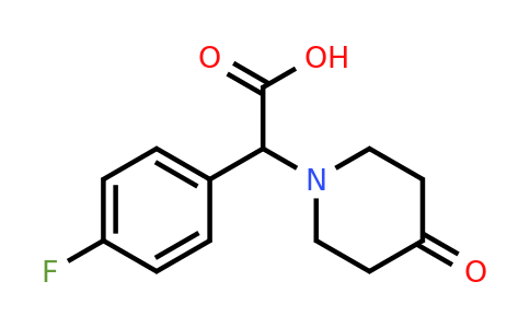 886363-63-9 | 2-(4-Fluorophenyl)-2-(4-oxopiperidin-1-yl)acetic acid