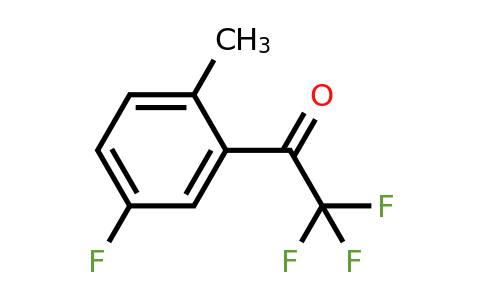 886369-93-3 | 2,2,2-Trifluoro-1-(5-fluoro-2-methylphenyl)ethanone