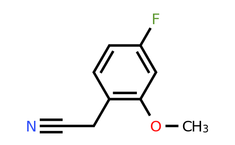 4-Fluoro-2-methoxyphenylacetonitrile