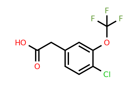 886501-02-6 | 2-(4-Chloro-3-(trifluoromethoxy)phenyl)acetic acid