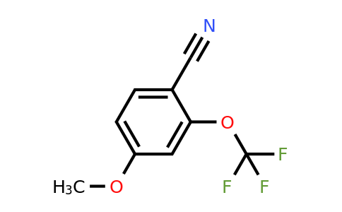 886502-33-6 | 4-methoxy-2-(trifluoromethoxy)benzonitrile