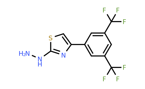 886504-50-3 | 4-(3,5-Bis(trifluoromethyl)phenyl)-2-hydrazinylthiazole