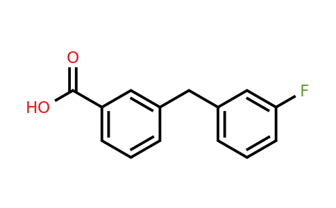 886569-96-6 | 3-(3-Fluorobenzyl)benzoic acid