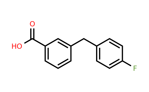 886569-97-7 | 3-(4-Fluorobenzyl)benzoic acid