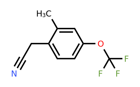 886763-09-3 | 2-(2-Methyl-4-(trifluoromethoxy)phenyl)acetonitrile