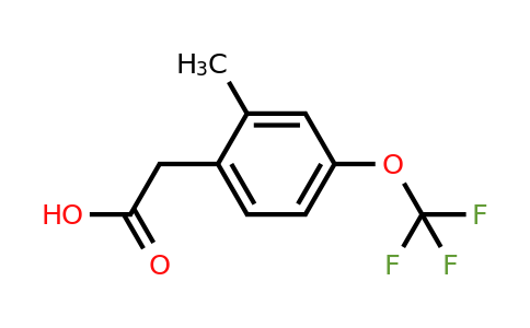 886763-11-7 | 2-Methyl-4-(trifluoromethoxy)phenylacetic acid