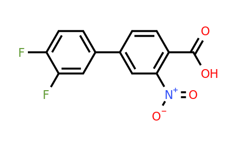 887243-41-6 | 4-(3,4-Difluorophenyl)-2-nitrobenzoic acid