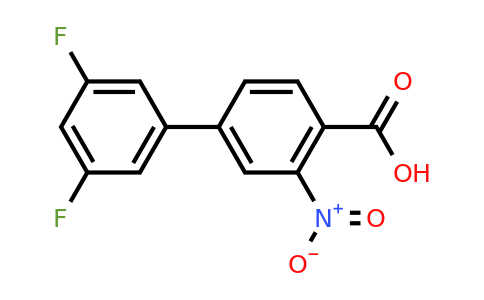 887249-19-6 | 4-(3,5-Difluorophenyl)-2-nitrobenzoic acid