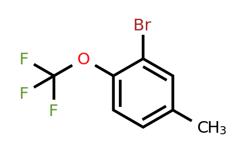 887268-25-9 | 2-Bromo-4-methyl-1-(trifluoromethoxy)benzene