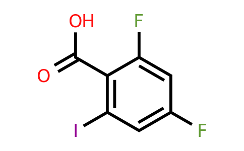 887351-13-5 | 2,4-Difluoro-6-iodobenzoic acid