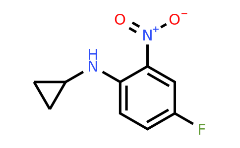 887351-37-3 | N-Cyclopropyl-4-fluoro-2-nitroaniline