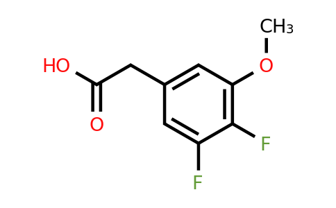887585-35-5 | 3,4-Difluoro-5-methoxyphenylacetic acid