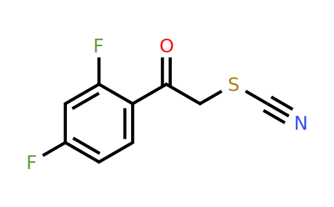 887625-49-2 | 1-(2,4-Difluorophenyl)-2-thiocyanatoethanone