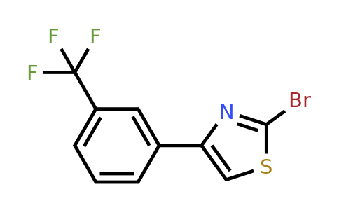 887625-72-1 | 2-Bromo-4-(3-(trifluoromethyl)phenyl)thiazole