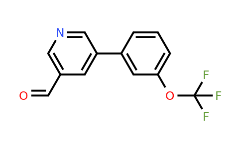 887973-90-2 | 5-(3-(Trifluoromethoxy)phenyl)nicotinaldehyde