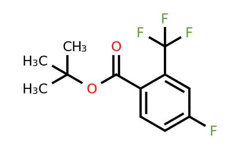 888022-82-0 | tert-Butyl 4-fluoro-2-(trifluoromethyl)benzoate