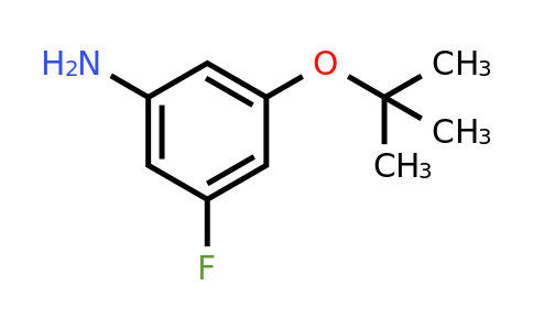 889362-82-7 | 3-(tert-Butoxy)-5-fluoroaniline