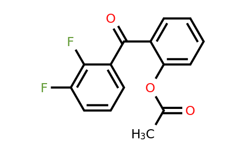 890098-64-3 | 2-Acetoxy-2',3'-difluorobenzophenone
