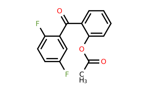 890098-68-7 | 2-Acetoxy-2',5'-difluorobenzophenone