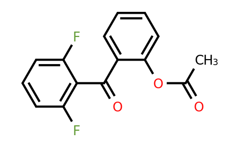 890098-70-1 | 2-Acetoxy-2',6'-difluorobenzophenone