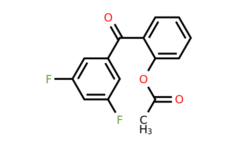 890098-74-5 | 2-Acetoxy-3',5'-difluorobenzophenone