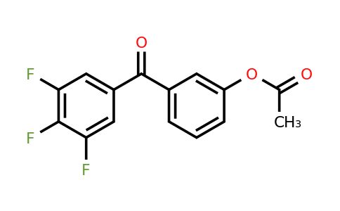 890099-23-7 | 3-Acetoxy-3',4',5'-trifluorobenzophenone