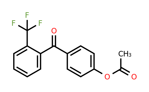 890099-32-8 | 4-Acetoxy-2'-trifluoromethylbenzophenone