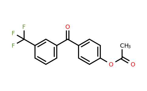 890099-35-1 | 4-Acetoxy-3'-trifluoromethylbenzophenone