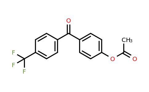 890099-38-4 | 4-Acetoxy-4'-trifluoromethylbenzophenone