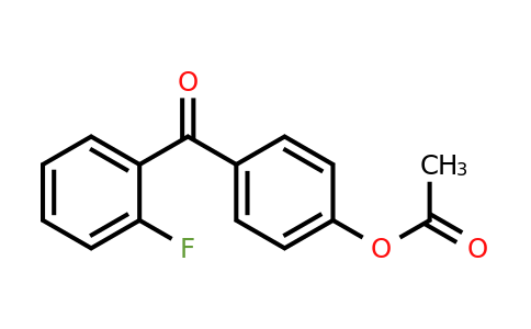 890099-40-8 | 4-Acetoxy-2'-fluorobenzophenone