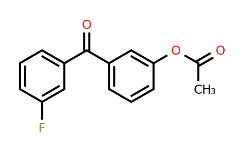 890099-47-5 | 3-Acetoxy-3'-fluorobenzophenone