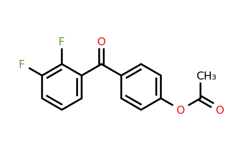 890099-95-3 | 4-Acetoxy-2',3'-difluorobenzophenone