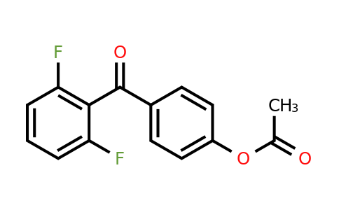 890100-01-3 | 4-Acetoxy-2',6'-difluorobenzophenone