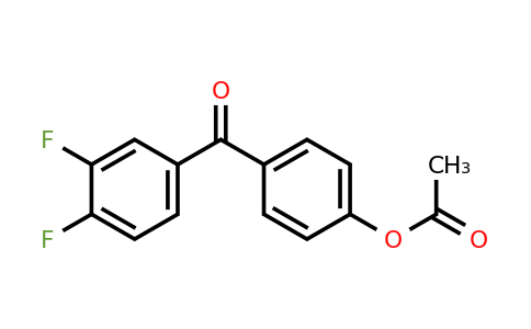 890100-03-5 | 4-Acetoxy-3',4'-difluorobenzophenone