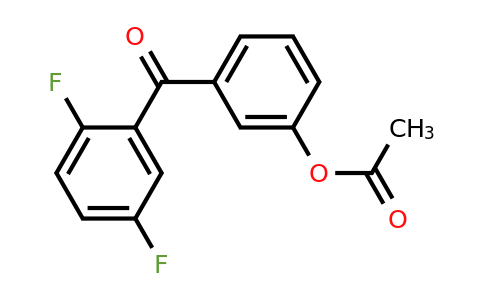 890100-16-0 | 3-Acetoxy-2',5'-difluorobenzophenone