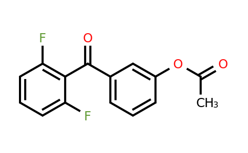 890100-18-2 | 3-Acetoxy-2',6'-difluorobenzophenone