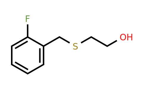 2-((2-Fluorobenzyl)thio)ethanol