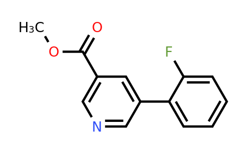 893734-73-1 | Methyl 5-(2-fluorophenyl)nicotinate