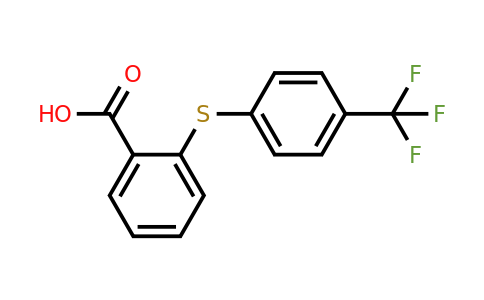 895-45-4 | 2-((4-(Trifluoromethyl)phenyl)thio)benzoic acid