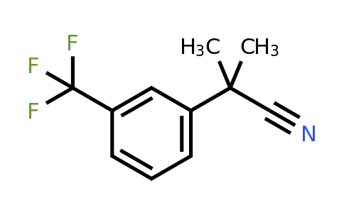 89765-40-2 | 2-Methyl-2-(3-(trifluoromethyl)phenyl)propanenitrile