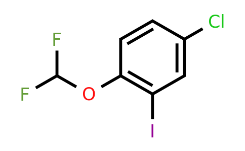 897670-96-1 | 5-Chloro-2-(difluoromethoxy)iodobenzene