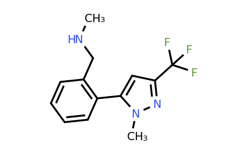 898598-62-4 | N-Methyl-2-[1-methyl-3-(trifluoromethyl)-1H-pyrazol-5-yl]benzylamine