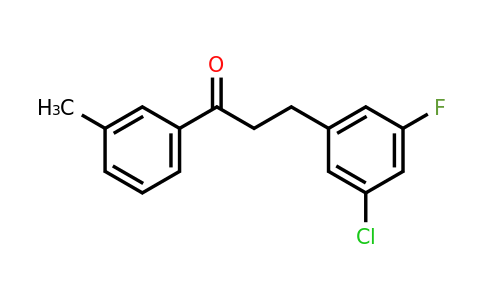 898750-07-7 | 3-(3-Chloro-5-fluorophenyl)-3'-methylpropiophenone