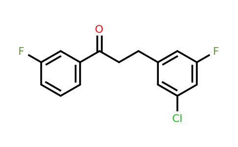 898750-58-8 | 3-(3-Chloro-5-fluorophenyl)-3'-fluoropropiophenone